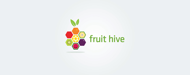 thiết kế logo trái cây - mona media -26