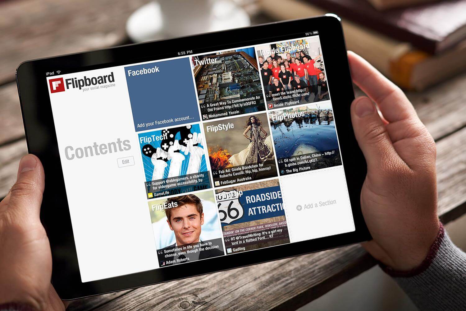 Flipboard là gì? Flipboard là ứng dụng cho phép bạn chia sẻ nội dung qua các trang mạng xã hội.