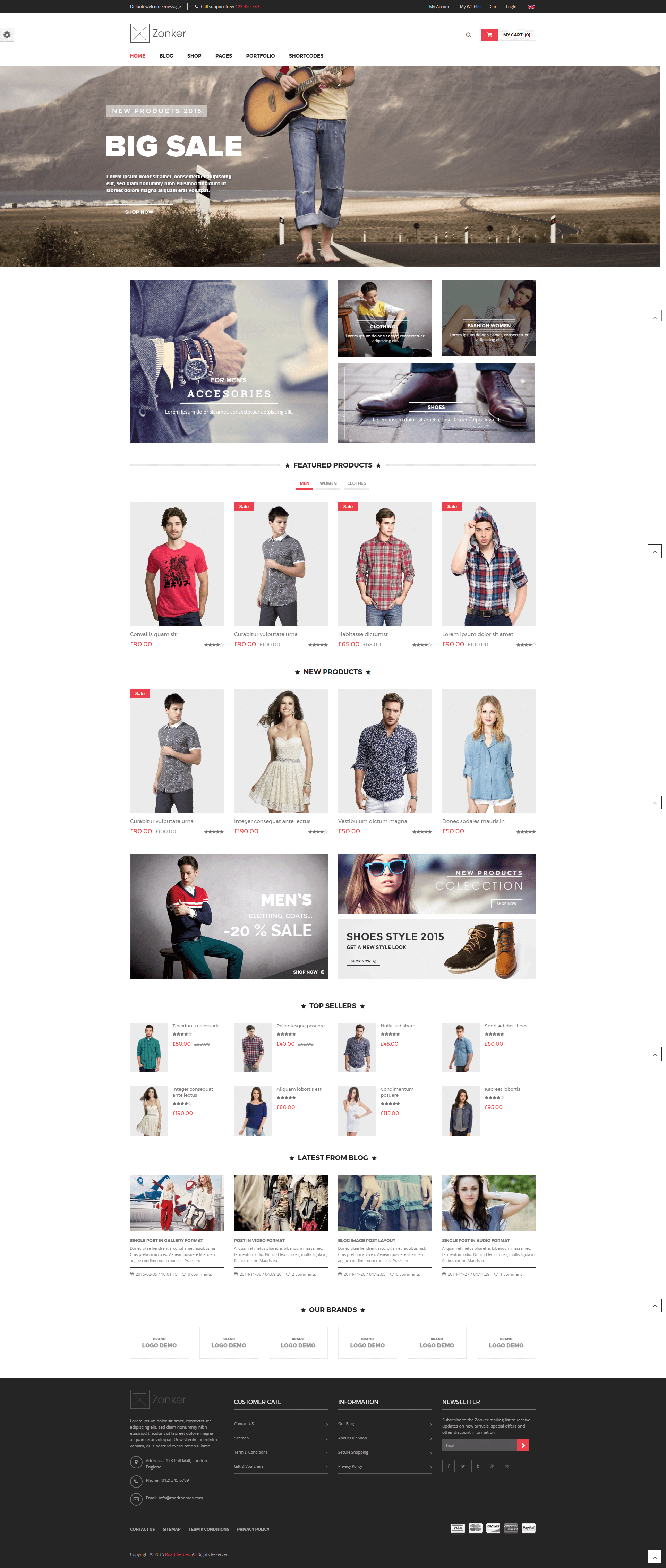 Mẫu website bán hàng thời trang chuyên nghiệp