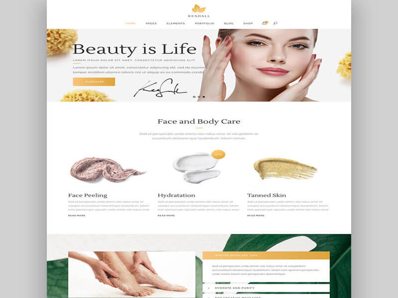 Thiết kế website spa làm đẹp để quảng bá thương hiệu