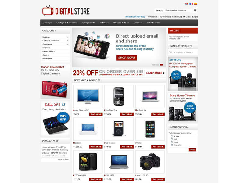 Thiết kế website bán hàng kỹ thuật số - mô hình kinh doanh chuyên nghiệp